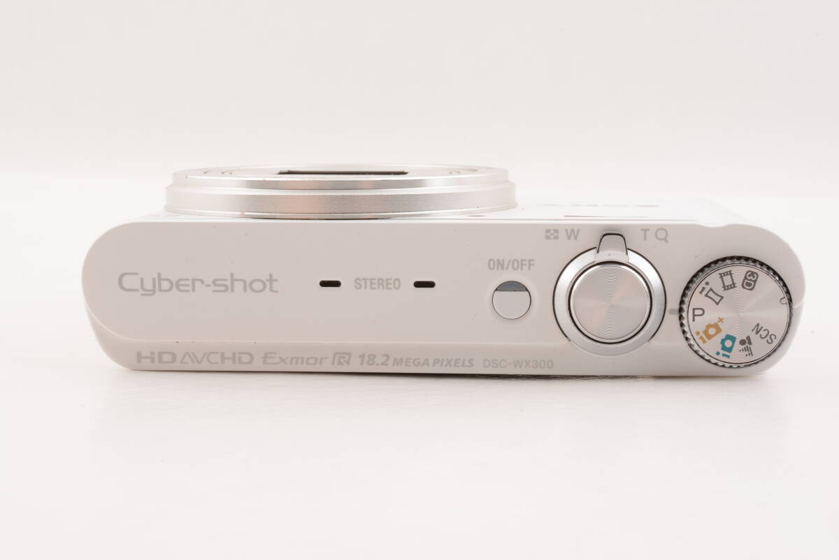 ソニー SONY Cyber-shot DSC-WX300 サイバーショット 白 ホワイト コンパクトデジタルカメラ 管N9731