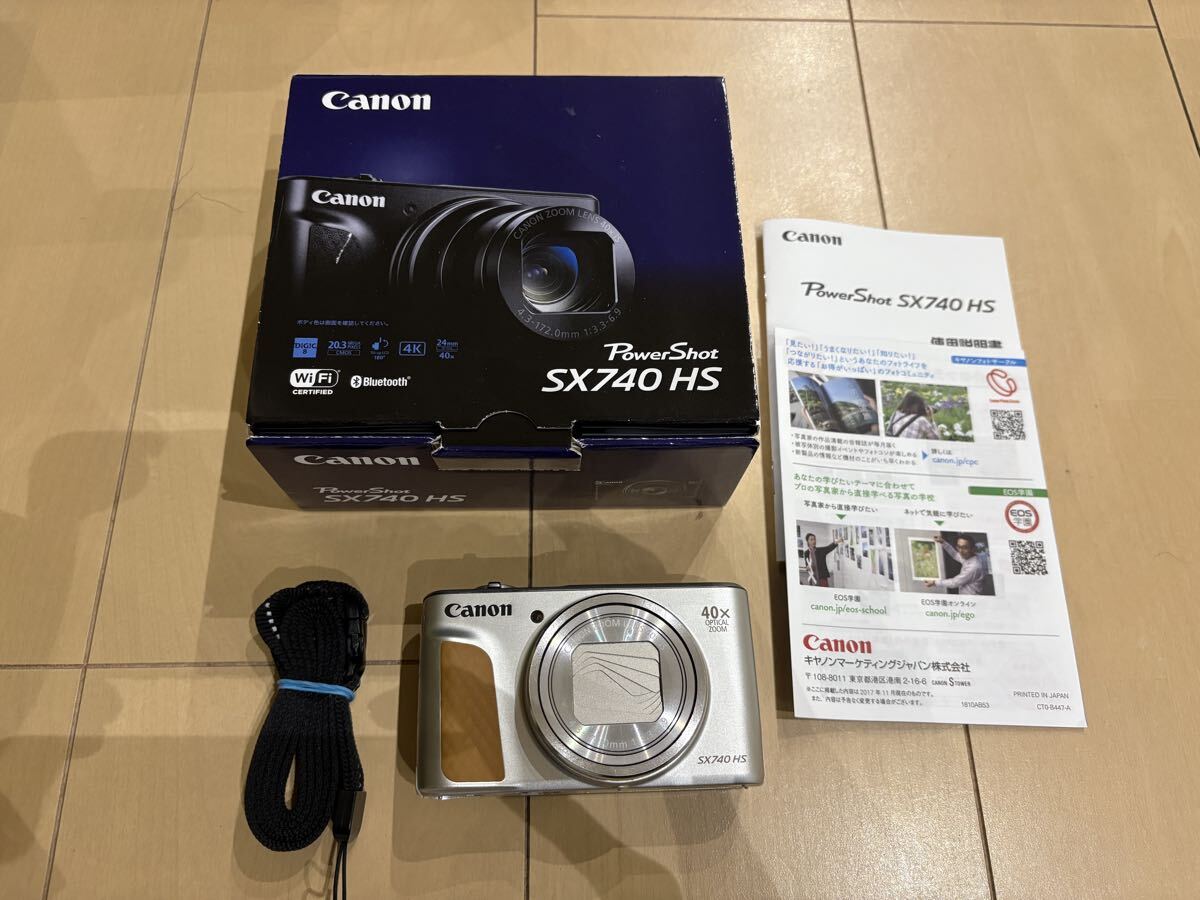 ジャンク　Canon PowerShot SX740 HS コンパクト　デジタルカメラ 