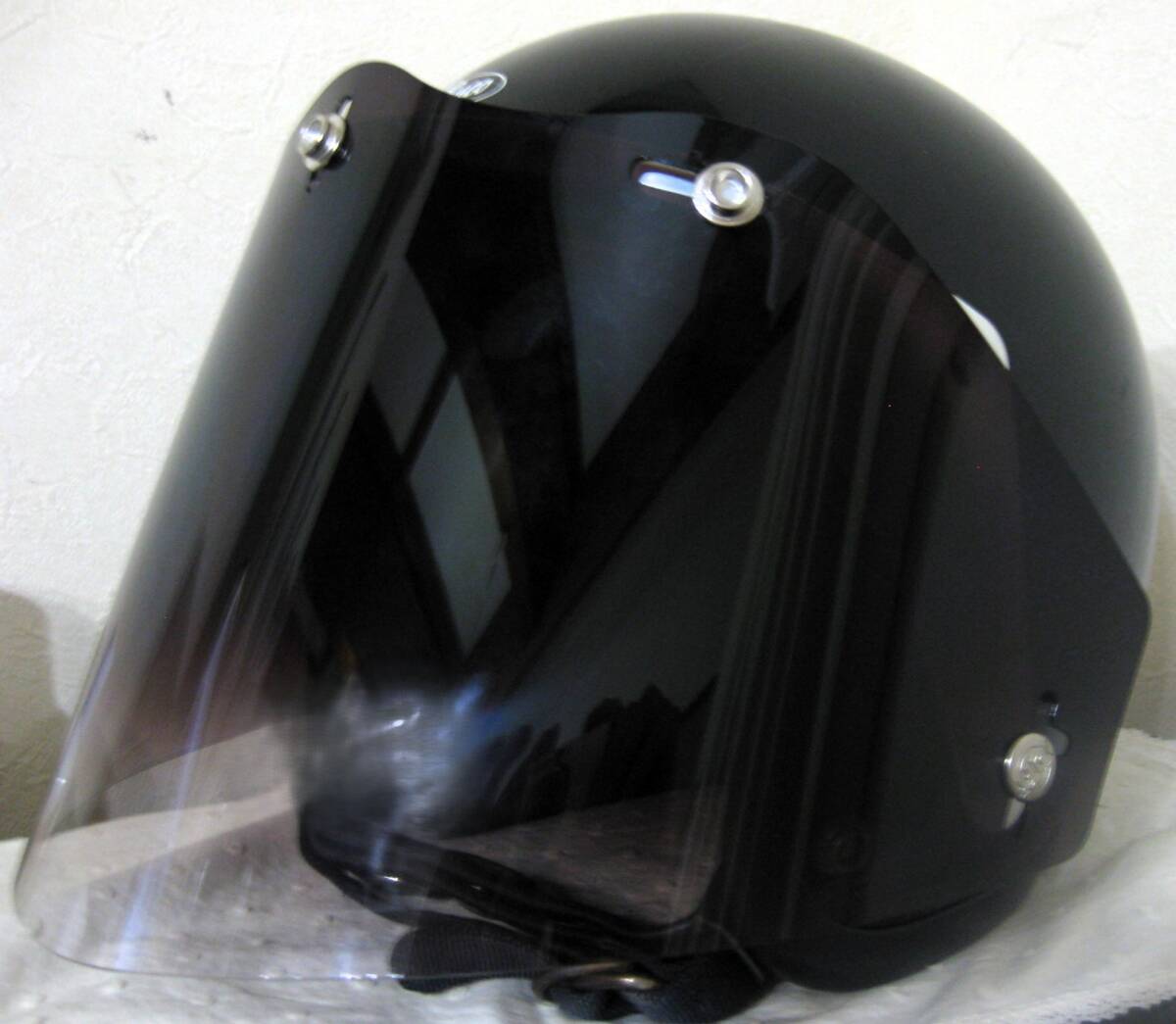 當(dāng)時(shí)物★デッドストック★フリップアップベース★シールドコンバーター★ジェットヘル★バブルシールド検）暴走族Z1Z2750RS750ss 爆発