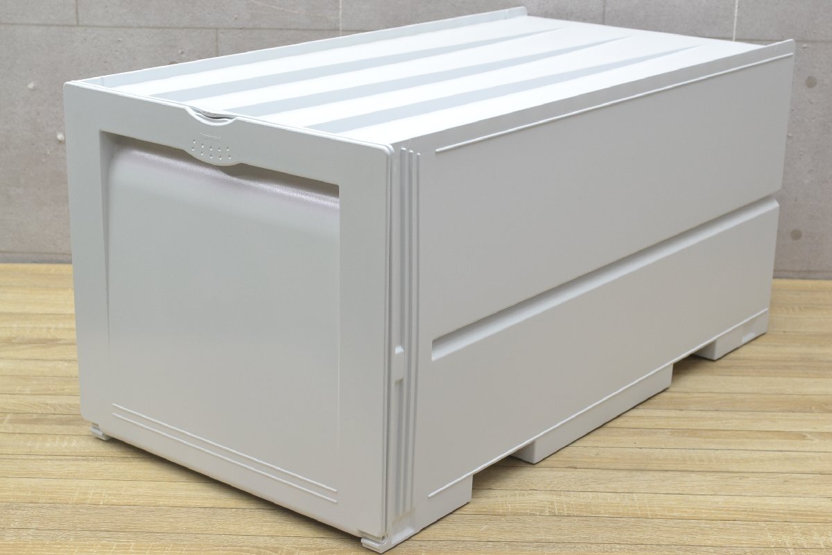 C2642■Tupperware タッパーウェアー■スーパーチェスト■衣装ケース■クローゼット収納■2段小引出し_画像1