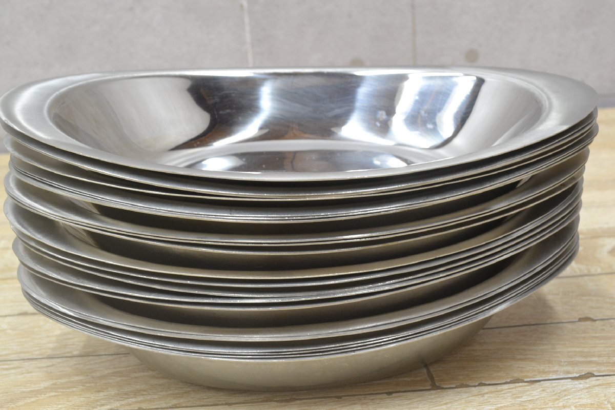 C2648# из нержавеющей стали карри тарелка ширина ( примерно )27.20 шт. комплект