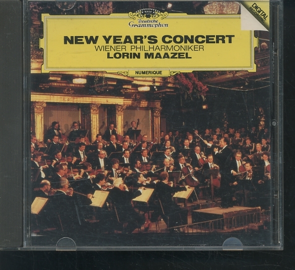 CD 西独全面アルミ蒸着 マゼール ニューイヤー・コンサート1980_画像1