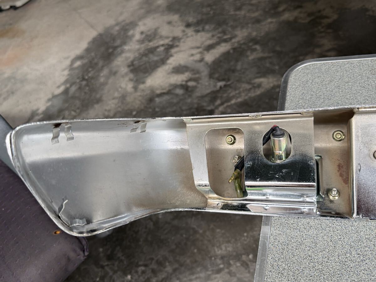 當時物 日産 ハコスカ リアバンパー バックランプ ダンパー セット