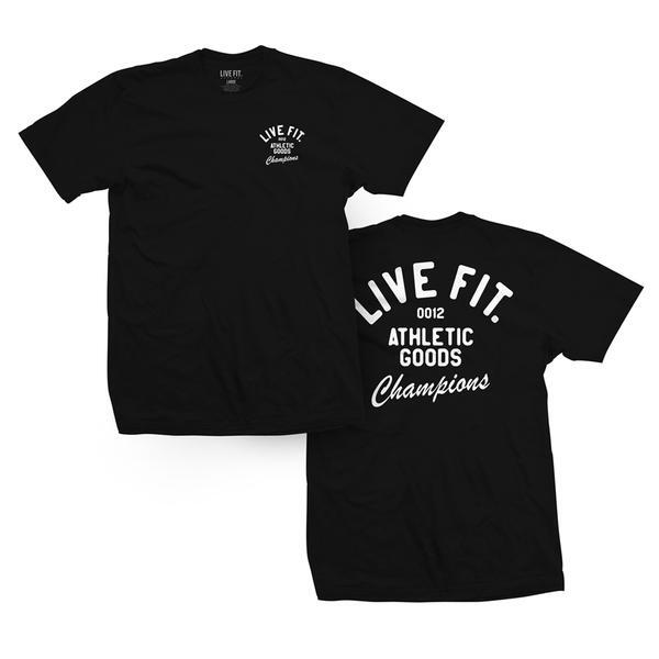 【送料無料】LIVE FIT Tシャツ ATHLETIC GOODS 白 Lサイズ☆LVFT_画像5