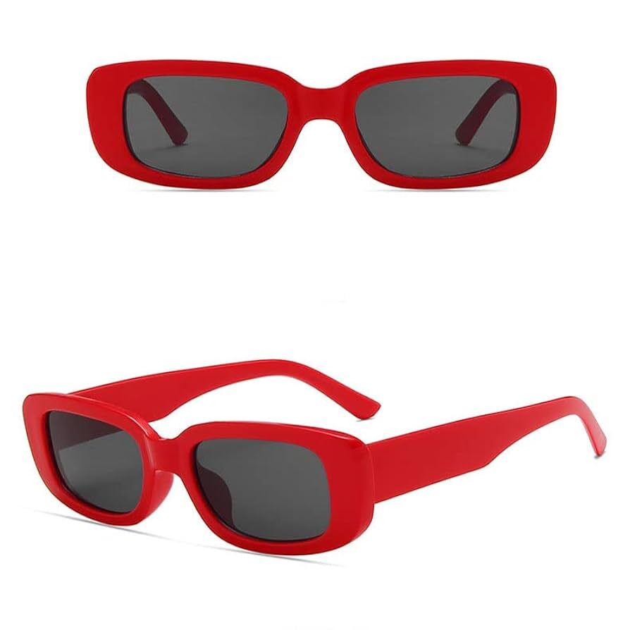 新品5個セット■サングラス眼鏡フレーム黒レッド赤イエロー黄フルー青■検索:伊達メガネオークリーZOFFゾフWINDANDSEAグッチシャネル_画像4