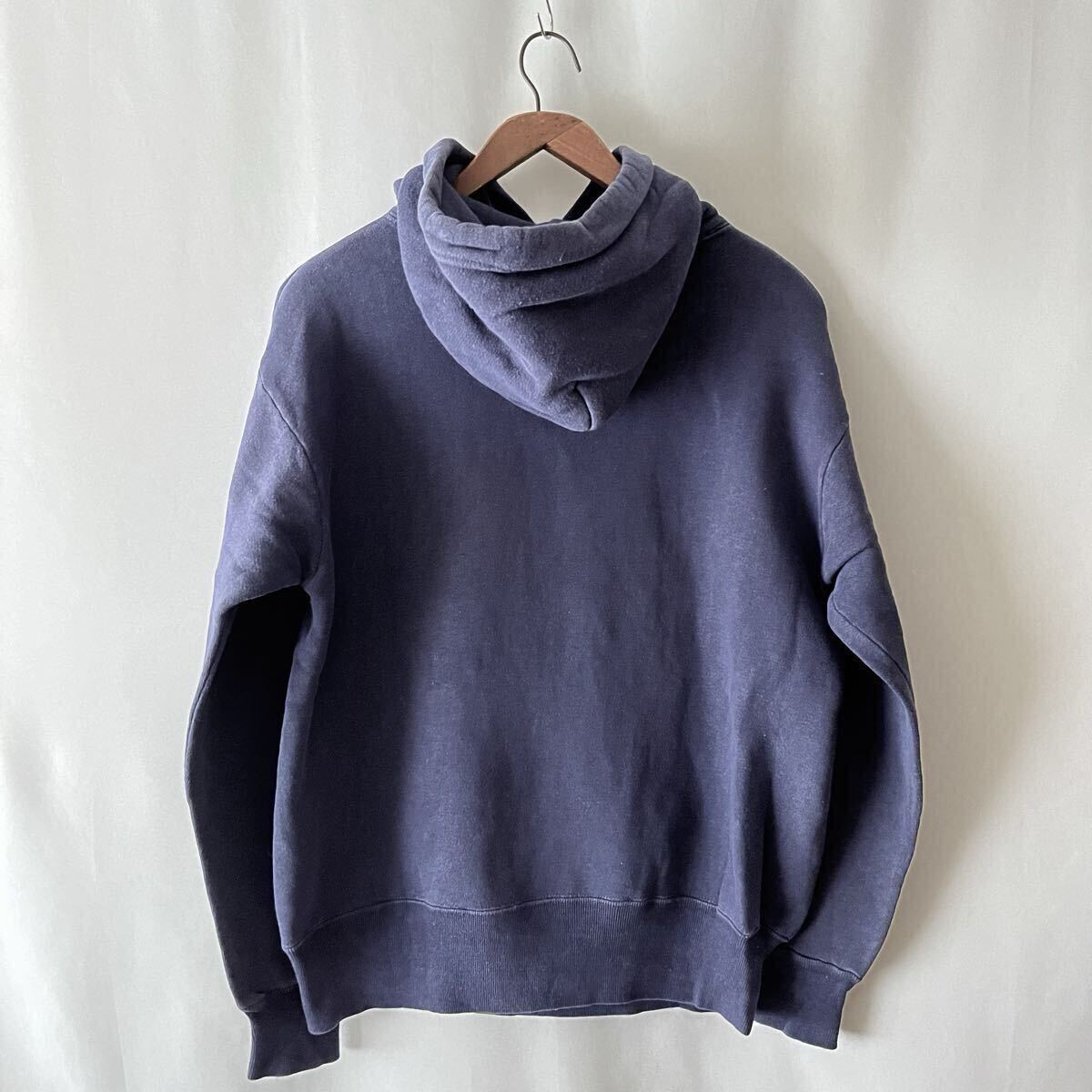 XL! 50s PILGRIM 無地 セットイン スウェット パーカー ネイビー ビンテージ 50年代 ピルグリム フーディ オリジナル ヴィンテージ_画像3
