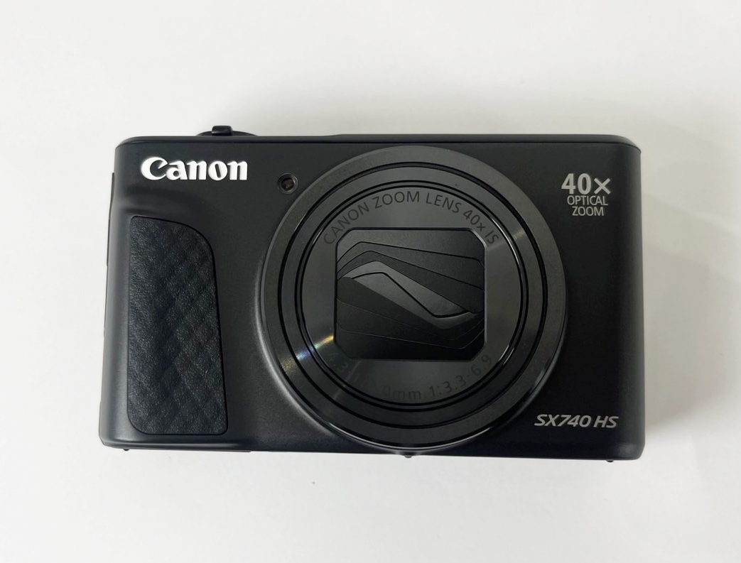 新品未使用 1円～　Cannon キャノン SX740 HS PowerShot パワーショット ブラック 箱 付屬品 保証書あり コンパクトデジタルカメラ