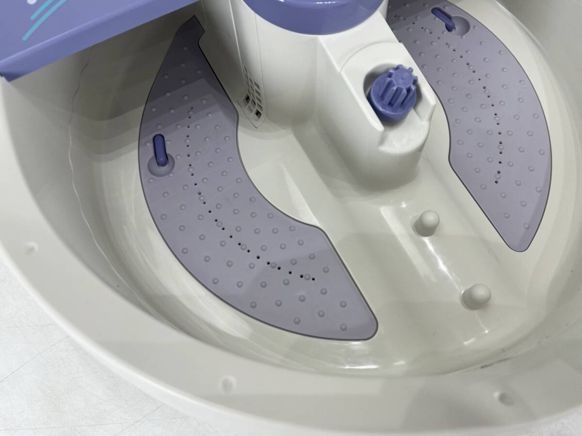 通電確認(rèn)済み 1円～ National フットスパ EH282 マッサージ ナショナル 溫水 振動(dòng) フットバス 足湯 健康器具 