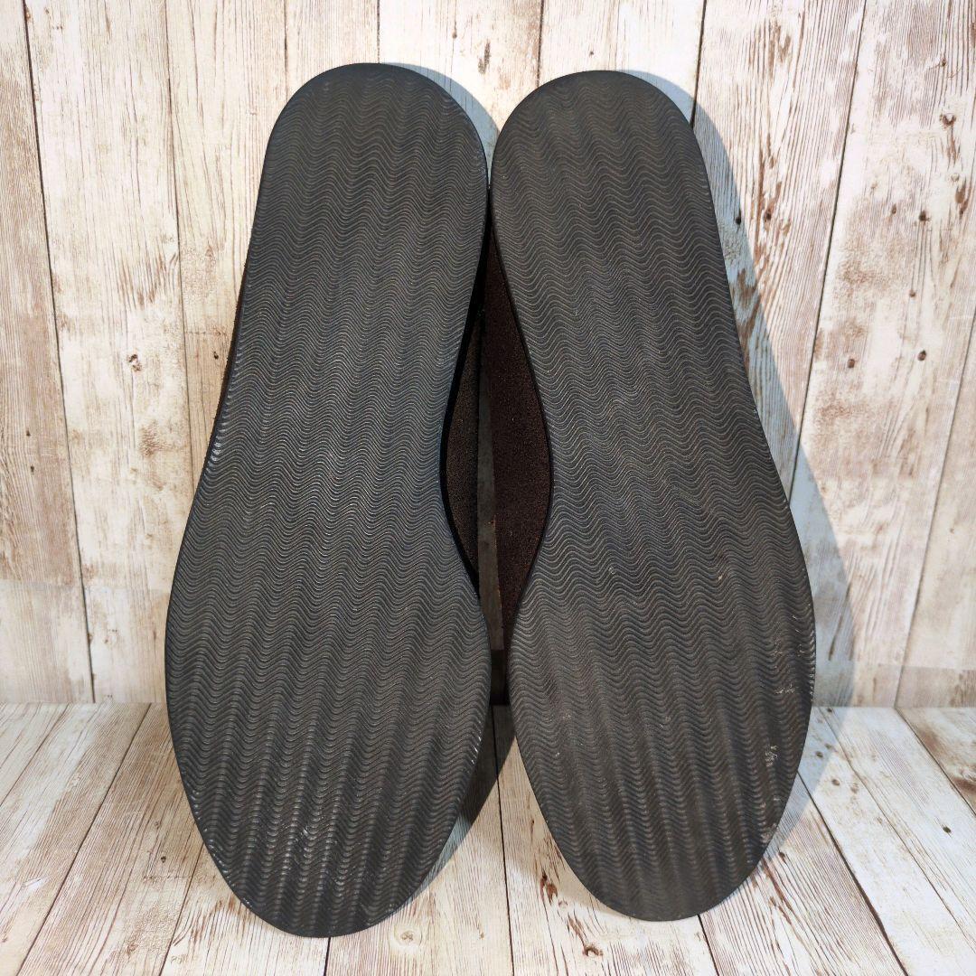 【SHIPS】EYEVYBRICK☆コインローファー☆スエード☆スウェード☆メンズ靴☆40☆シップス☆アイビーブリック☆濃茶☆ダークブラウン