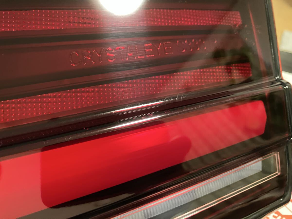 30アルファード 30ヴェルファイア クリスタルアイ テールランプ シーケンシャル レッド