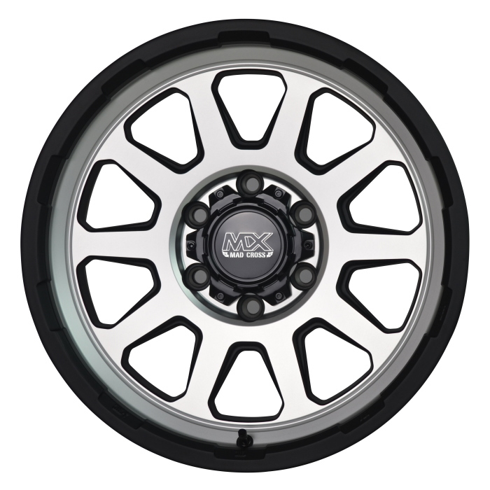 ホイール単品 1本 15インチ 6J+33 6H-139.7 MADCROSS RANGER マットシルバー