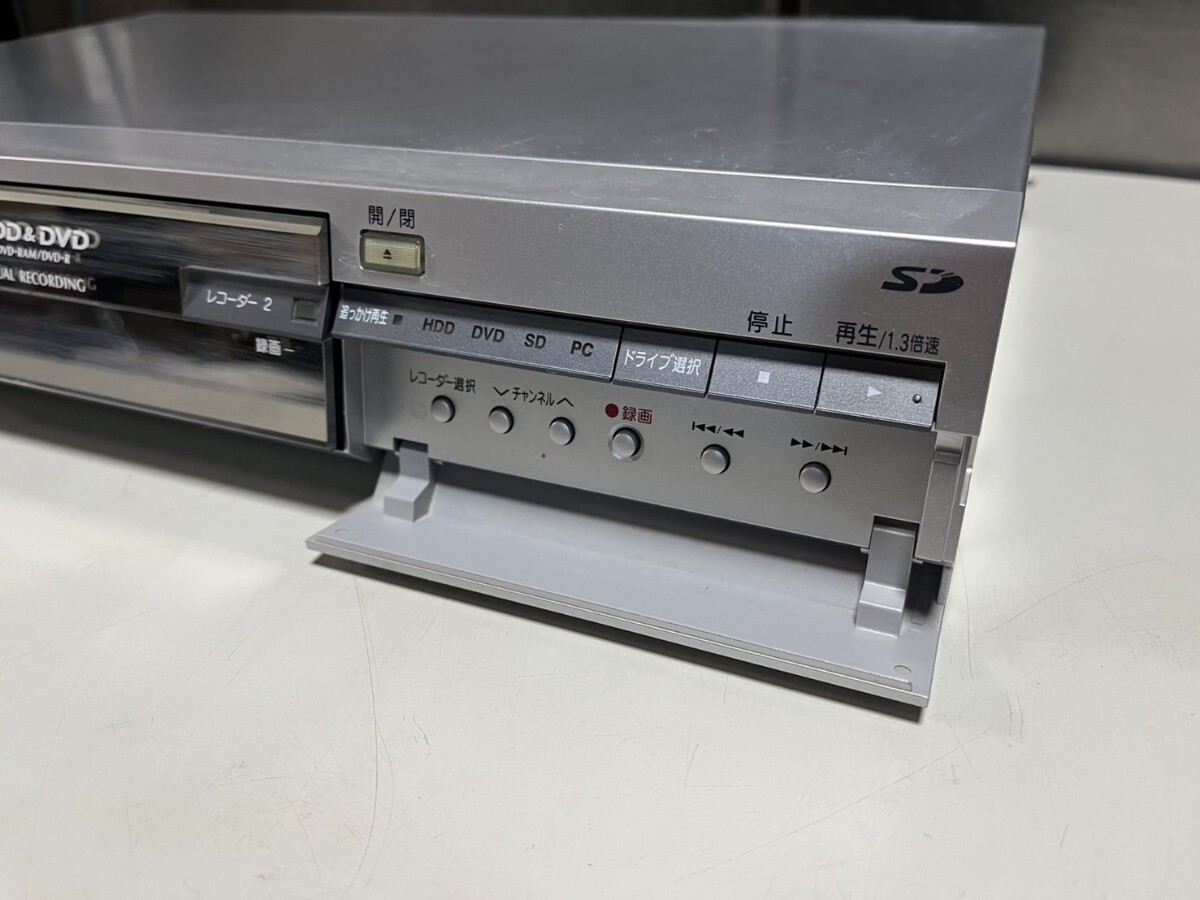  ○ Panasonic パナソニック DMR-E220H DVD VIDEO レコーダー HDD 160GB 稼働確認済 2004年制 中古品 ③