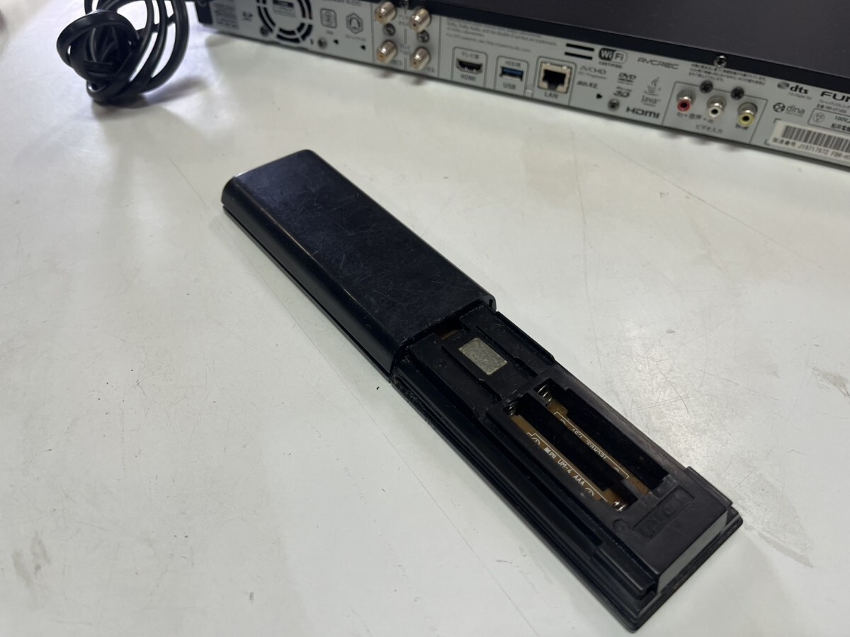 ○ FUNAI 1TB 3番組同時録画OK! ブルーレイレコーダー FBR-HT1000 リモコン付属 動作確認済 2017年製 船井電機 中古品 ③_画像9