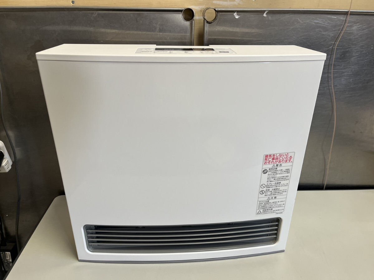 ○ NORITZ ノーリツ 都市ガス用 ガスファンヒーター GFH-4006S-W5 展示保管品 12A13A 未使用ガスホース付屬 ④