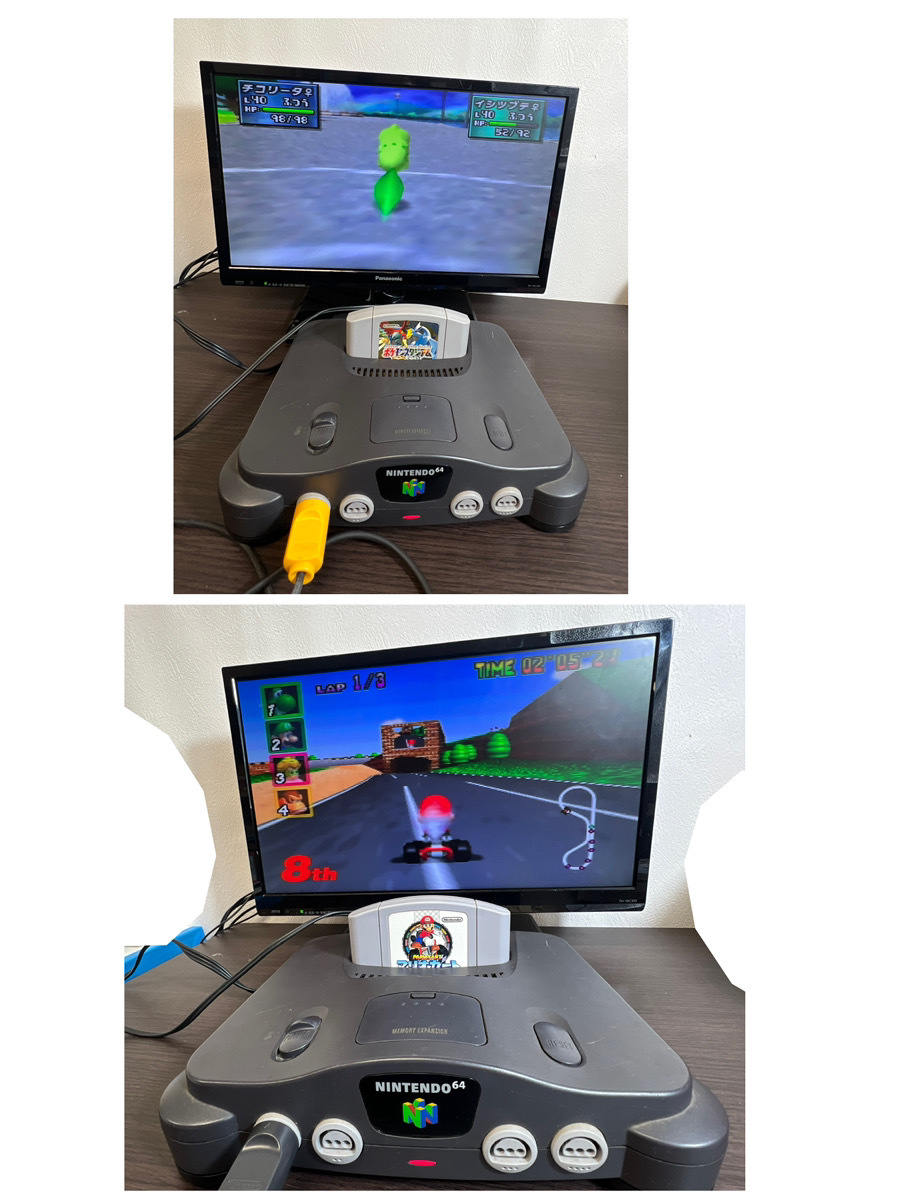 11419-017★Nintendo64/ニンテンドー64/本體/NUS-001(JPN)/ソフト/20點(diǎn)以上/マリオ/ゼルダ/カービィ/ポケモンスタジアム/金銀2/他多數(shù)★