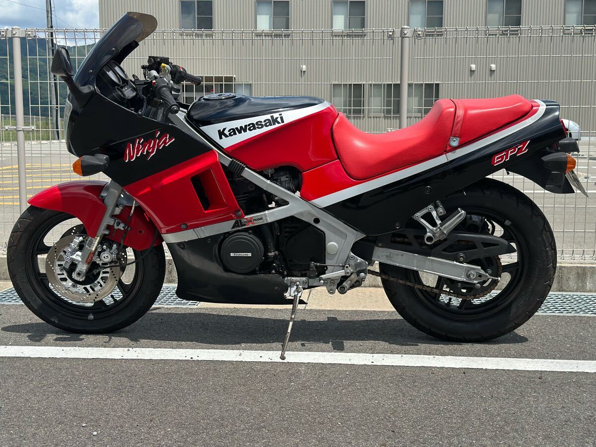 カワサキ　GPZ400R ZX400D? 実働好調(diào)！車検令和9年9月まであり！昭和61年式…舊車
