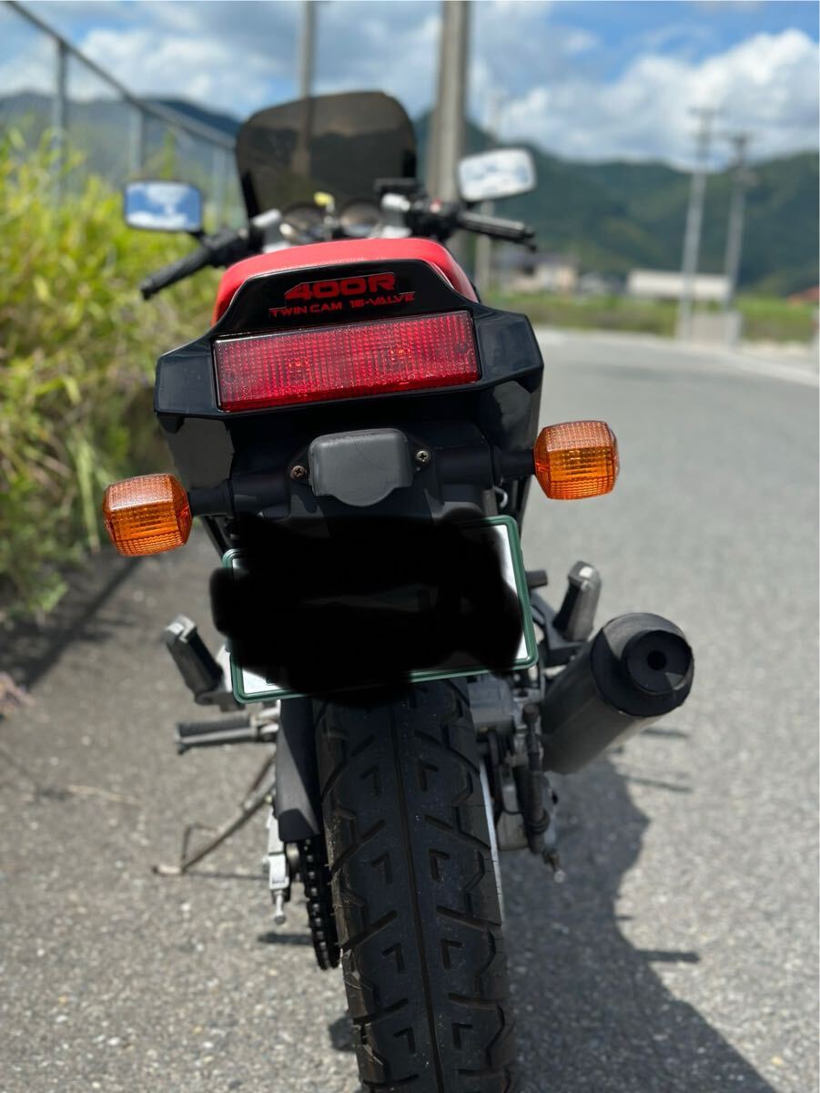 カワサキ　GPZ400R ZX400D? 実働好調(diào)！車検令和9年9月まであり！昭和61年式…舊車