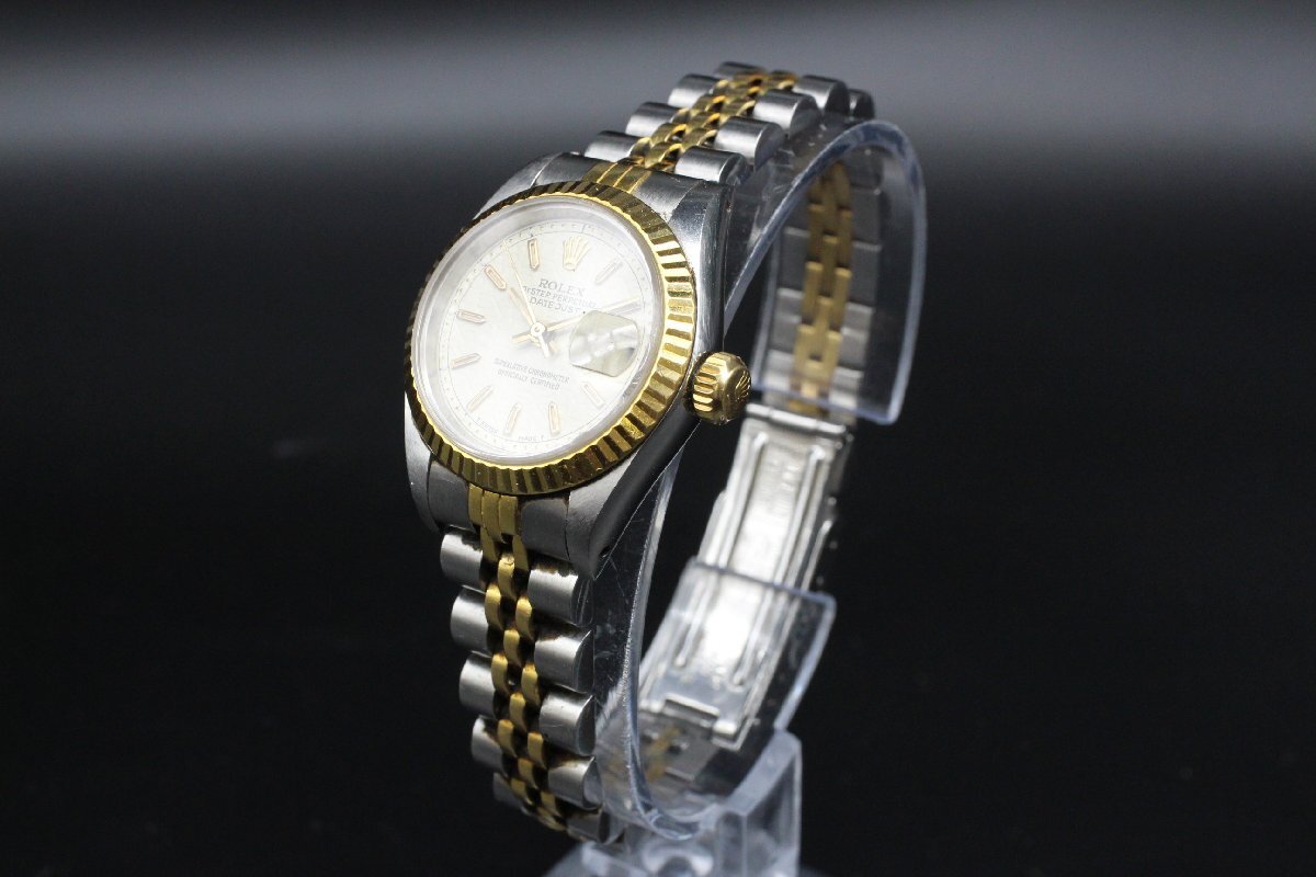 【ト福】ROLEX 69173 ロレックス DATEJUST デイトジャスト 自動巻き レディース ジュビリーダイヤル LCZ01LAF54