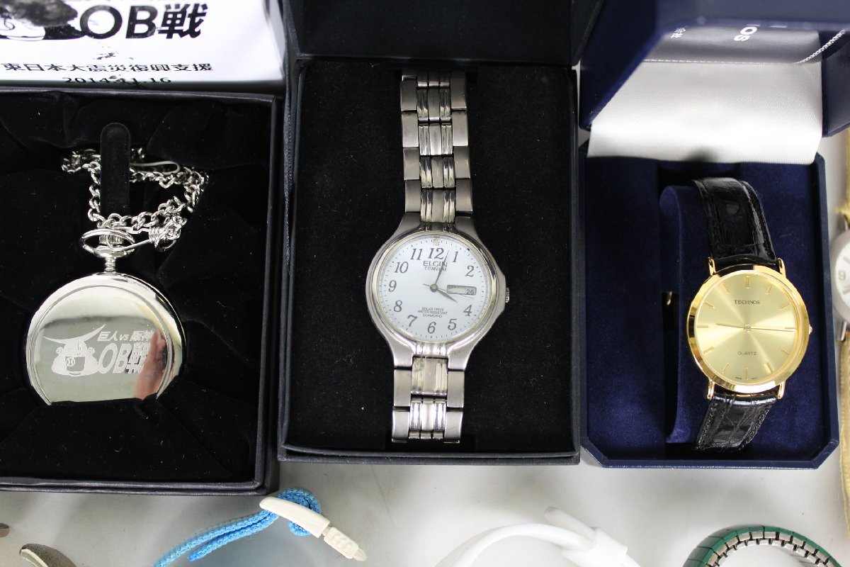 【ト?！客髸r計 懐中時計 大量まとめ ELGIN エルジン CITIZEN シチズン SEIKO セイコー ALBA アルバ メンズ レディース LC000LLS23