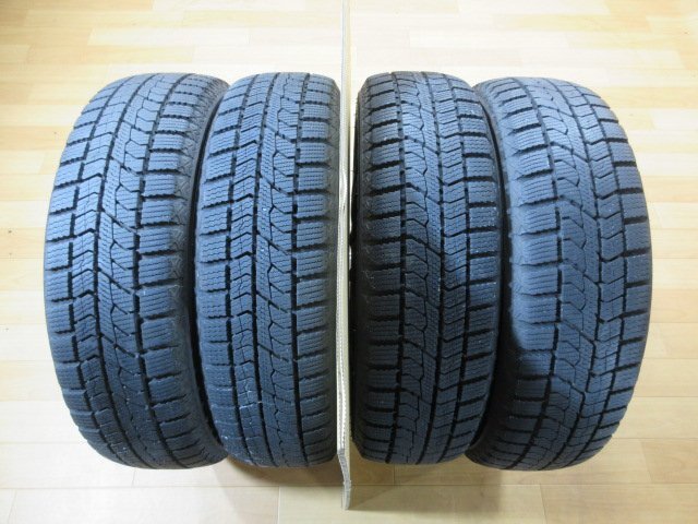 溝十分有り! ワゴンR ラパン タント ウェイク N-BOX N-ONE ek デリカミニ ホイール スタッドレス 4本 14インチ 155/65R14 トーヨー 2022年_画像6