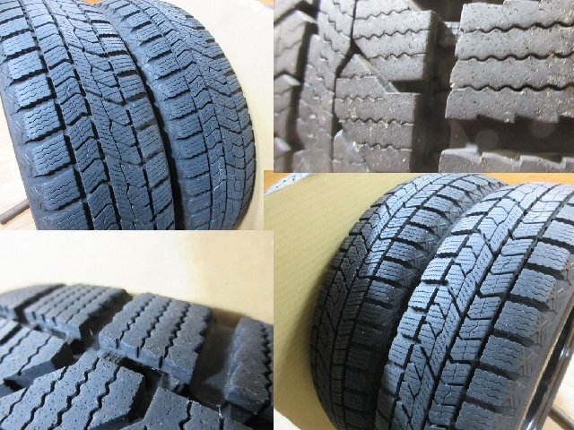 溝十分有り! ワゴンR ラパン タント ウェイク N-BOX N-ONE ek デリカミニ ホイール スタッドレス 4本 14インチ 155/65R14 トーヨー 2022年_画像7