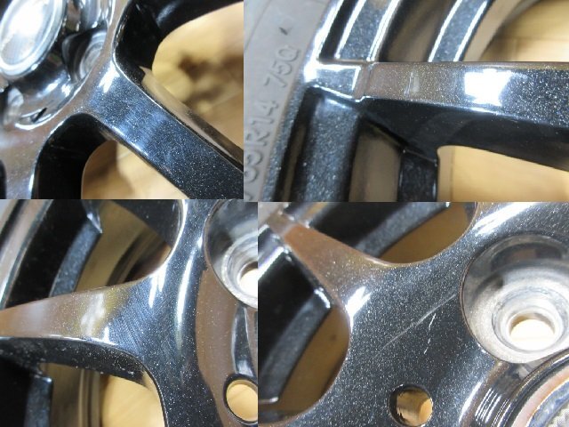 溝十分有り! ワゴンR ラパン タント ウェイク N-BOX N-ONE ek デリカミニ ホイール スタッドレス 4本 14インチ 155/65R14 トーヨー 2022年_画像10