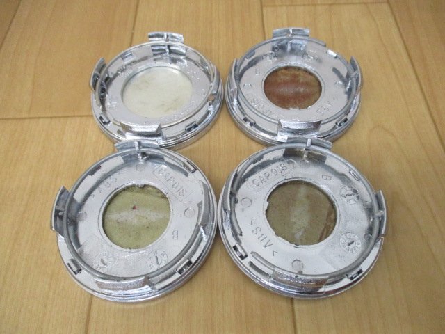共豊 KYOHO AME SHALLEN シャレン XF-55 アルミホイール用 中古センターキャップ 4個/4枚 シグネチャー_画像6