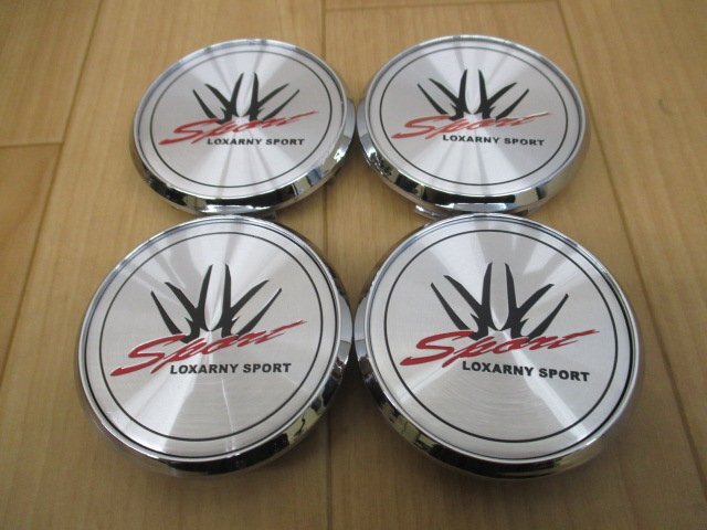 BADX バドックス Loxarny Sport ロクサーニ スポーツ アルミホイール用 中古センターキャップ 4個/4枚_画像1