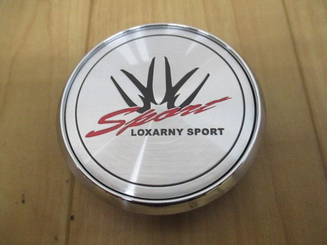 BADX バドックス Loxarny Sport ロクサーニ スポーツ アルミホイール用 中古センターキャップ 4個/4枚_画像3