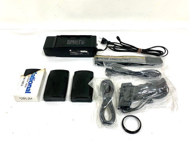 【レトロ】 ナショナル ビデオカメラ　ＭＡＣＬＯＲＤ ＭＯＶＩＥ?。危?ＭＣ１５