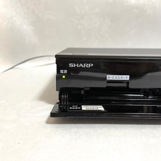 SHARP シャープ BD-W570 ブルーレイディスクレコーダー 2015年制 500GB 2番組同時(shí)録畫(huà) 録畫(huà) 再生 HMY