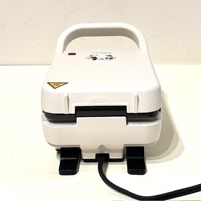 【未使用】francfranc　ディズニー　プレスサンドメーカー　RPS-2 ホワイト　ミッキー　ミニー　両面焼き目　5段階調(diào)整　調(diào)理家電　HMY