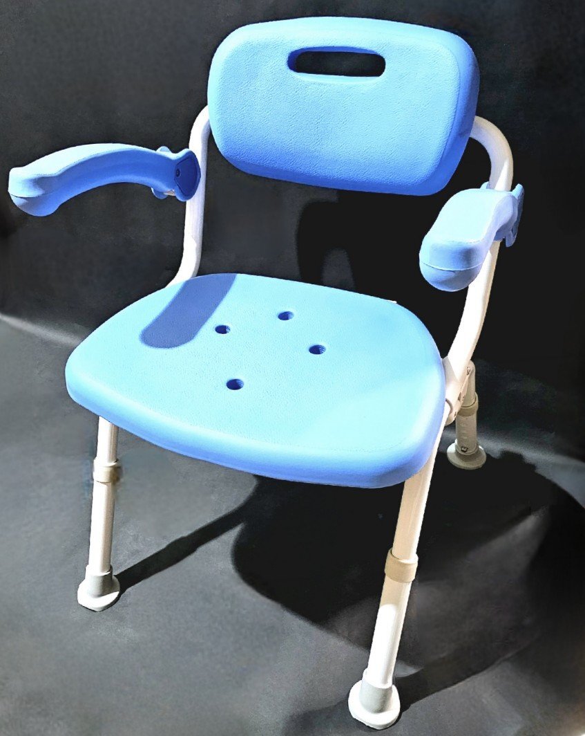 Panasonic パナソニック シャワーチェア PN-L41721 ユクリア 折りたたみ式 ブルー 防カビ加工 介護(hù) 介助 風(fēng)呂 椅子 入浴介助 補(bǔ)助