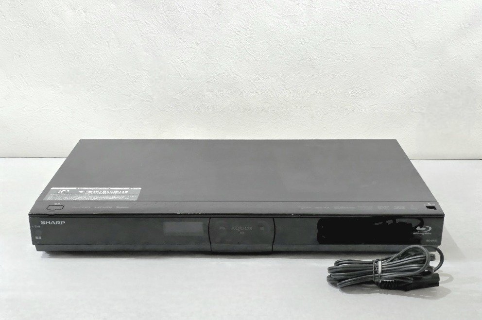 【ジャンク】SHARP シャープ AQUOS ブルーレイレコーダー BD-S520 2013年制 ダブルチューナー搭載 修理 部品取り HMY