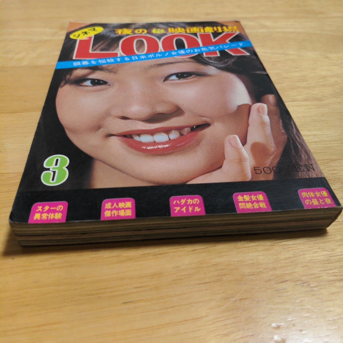 シネマLOOK 1976年3月號 KKサン出版 深見ジュン/津川泉/福原秀美/南ゆき/茜ゆう子/東てる美 他