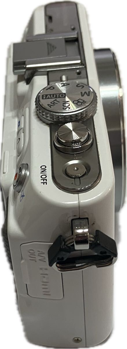 ★ストロボ付 極上美品★ オリンパス PEN Lite E-PL3 ボディ ホワイト #21900086