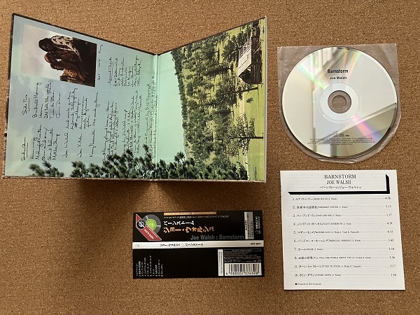 紙ジャケCD☆ジョー・ウォルシュ/ バーンストーム ~BARNSTORM, JOE WALSH~☆紙ジャケット仕様_画像3