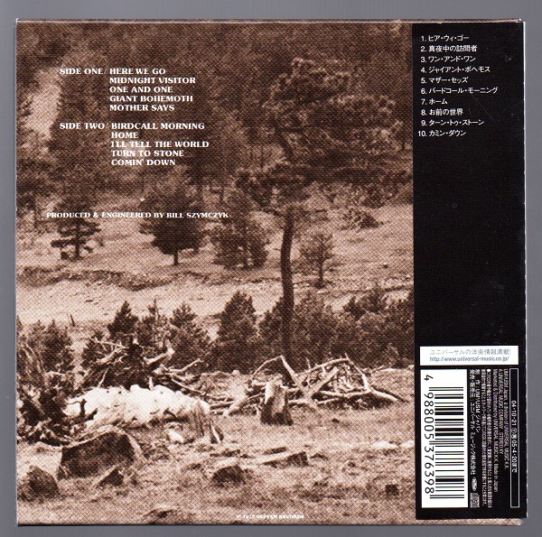 紙ジャケCD☆ジョー・ウォルシュ/ バーンストーム ~BARNSTORM, JOE WALSH~☆紙ジャケット仕様_画像2