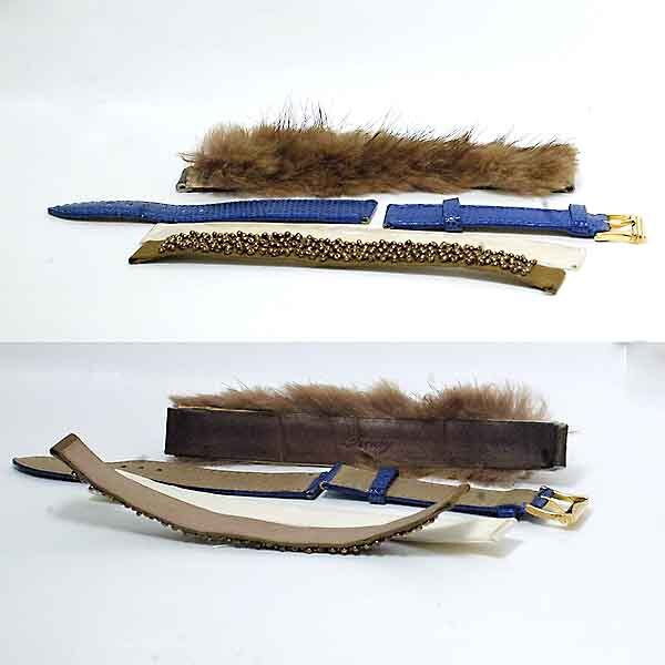 poarema тянуть mie женский нержавеющая сталь ( часть позолоченный ) кварц изменение ремень 3шт.@Poiray