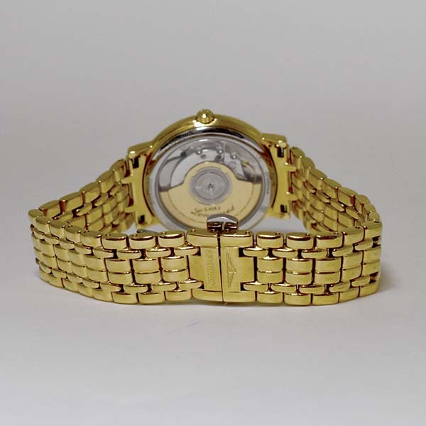  Longines pre The ns мужской L4.821.2.32.8 нержавеющая сталь позолоченный самозаводящиеся часы LONGINES коробка письменная гарантия 