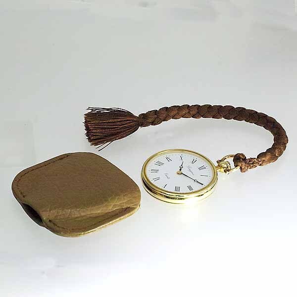 ロンジン 18金イエローゴールド K18YG クォーツ 総重量29.3g 懐中時計 ポケットウォッチ LONGINES_画像4