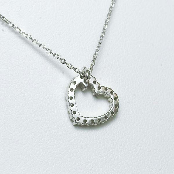  Vendome бриллиант 0.15ct платина Pt850 Pt950 подвеска колье Heart VENDOME