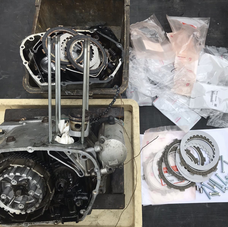 純正が一番！　高品質　日本製　ホンダ　純正　クラッチプレート　ベンリー　CB92 CB95 C92 C90 CS92 C95 CB125k CL125k CD125K_画像3