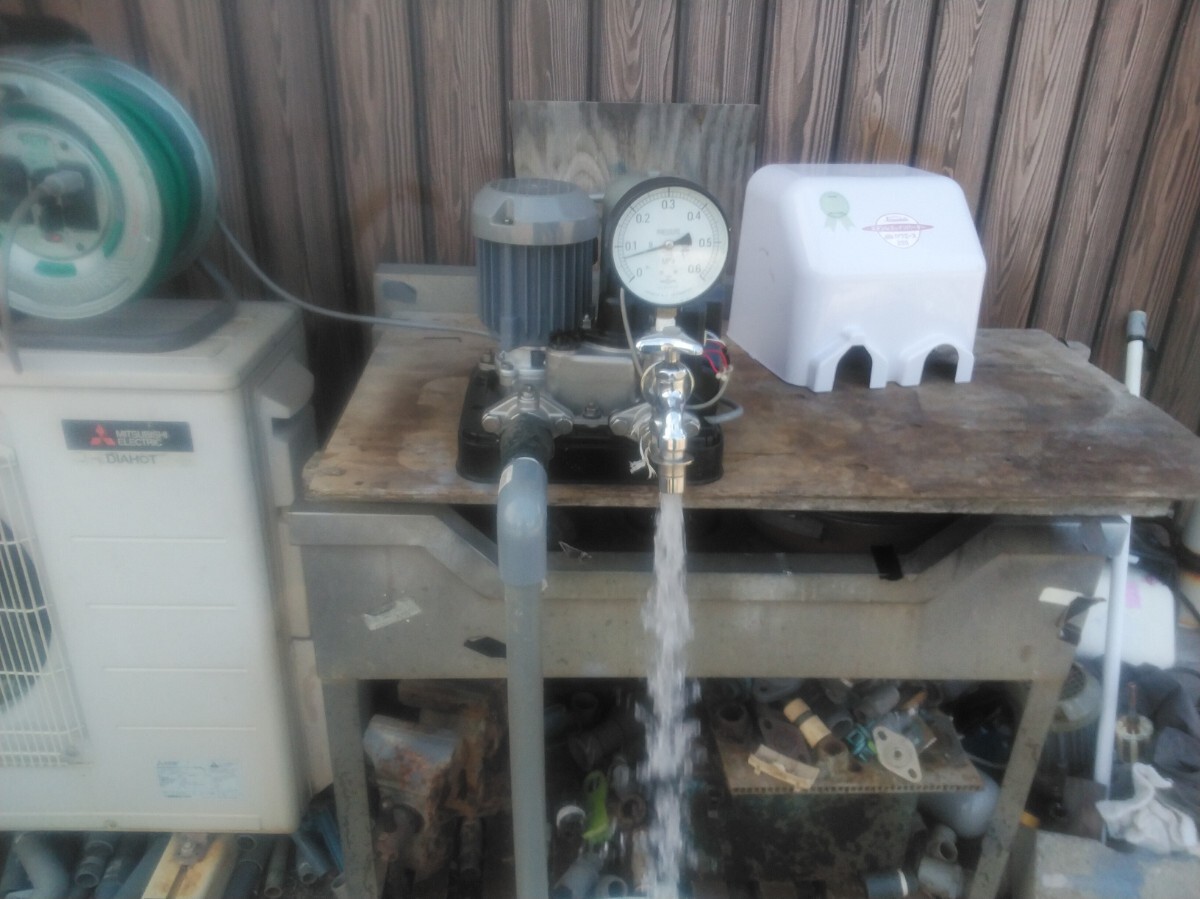 ☆川本井戸ポンプ■浅井戸用ソフトカワエース■NF2-250Sステンレス製■インバーターポンプ■100v50.60Hz両用☆_画像3