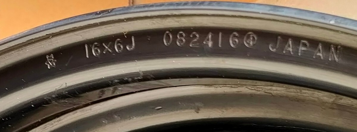 ホンダ純正鉄ホイール　４本組?。矀€(gè)口/２　ステップワゴンRP1　16インチ：16×６J　スタッドレス用に