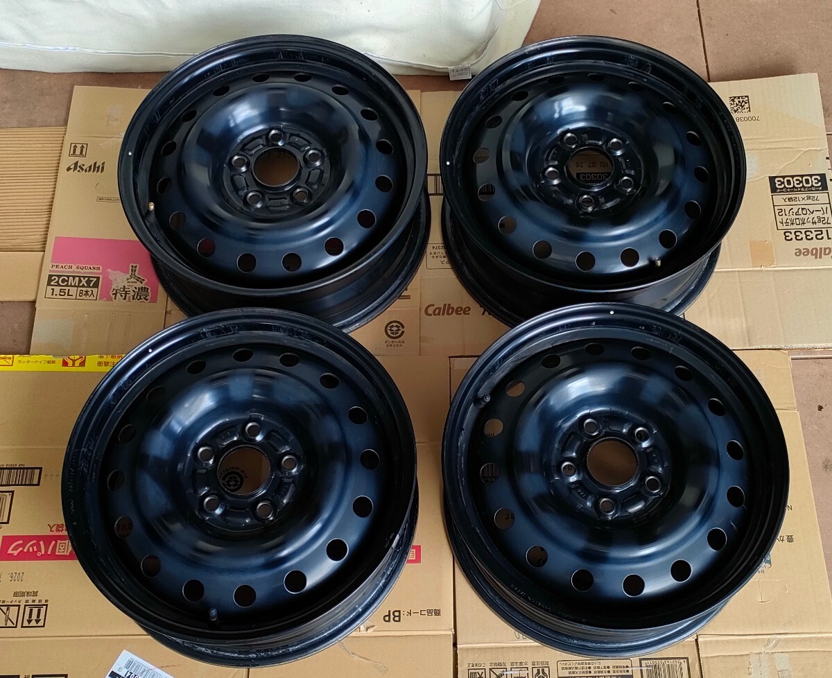 ホンダ純正鉄ホイール?。幢窘M?。矀€(gè)口/２　ステップワゴンRP1　16インチ：16×６J　スタッドレス用に