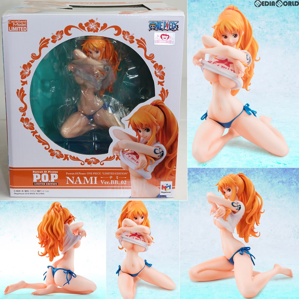 【中古】[FIG]Portrait.Of.Pirates P.O.P LIMITED EDITION ナミ Ver.BB ONE PIECE(ワンピース) 1/8 完成品 フィギュア 一部オンラインショ_画像1