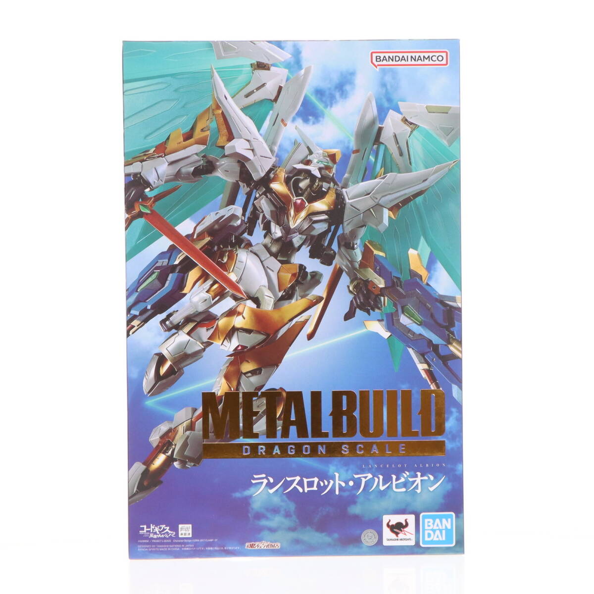 【中古】[FIG]魂ウェブ商店限定 METAL BUILD DRAGON SCALE ランスロット?アルビオン コードギアス 反逆のルルーシュR2 完成品 可動フィギ
