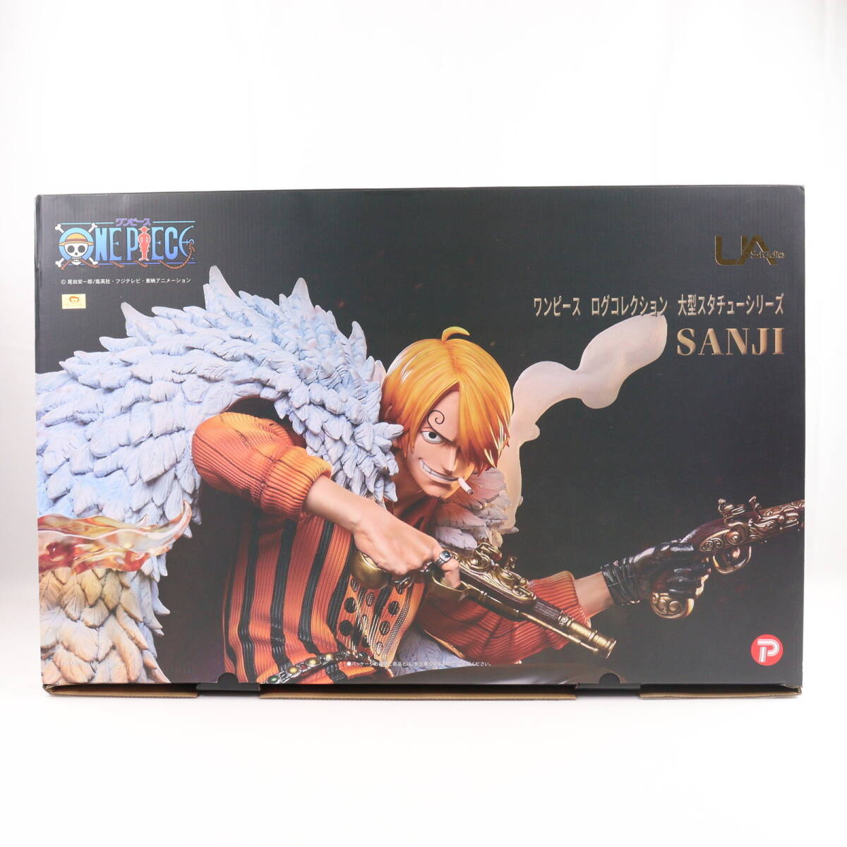 【中古】[FIG]ワンピース ログコレクション 大型スタチューシリーズ サンジ ONE PIECE 完成品 フィギュア プレックス(61220636)_画像1