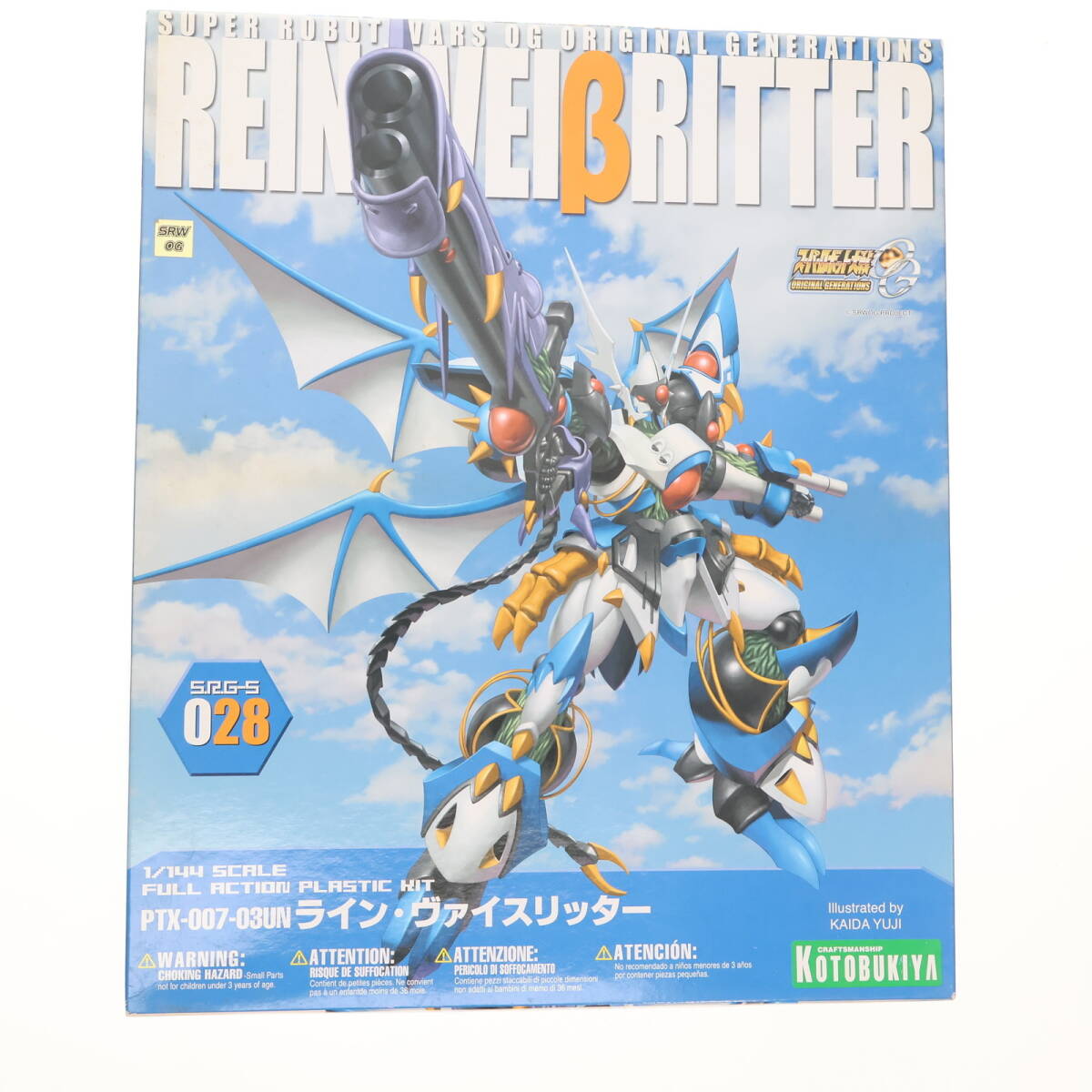 【中古】[PTM]S.R.G-S 028 1/144 PTX-007-03UN ライン・ヴァイスリッター スーパーロボット大戦OG ORIGINAL GENERATIONS(オリジナルジェネ_画像1